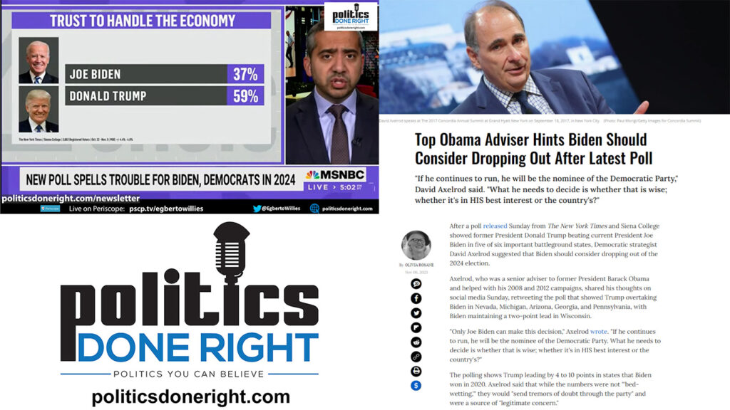 Mehdi Hasan to scared Dems; CALM DOWN. Top Obama Adviser hints about Biden dropping out.