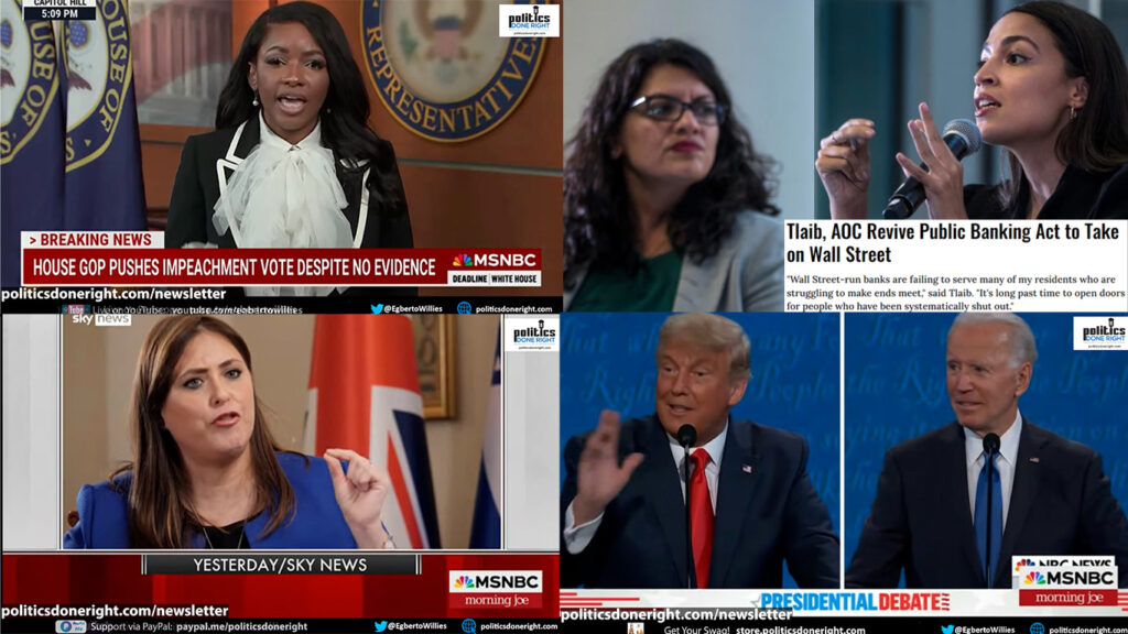 Rep. Jasmine Crockett slams Republicans for sham impeachment inquiry and more. Trump is embarrassingly wrong on another prediction. Israel gives a full-throated NO to Palestine.