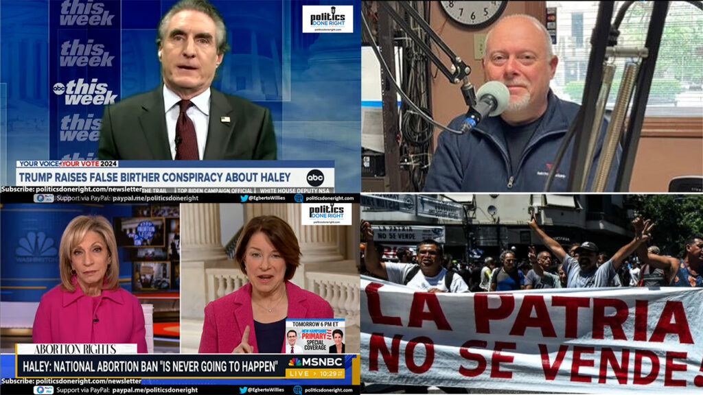 Political messaging malpractice. Aquino on Houston's mayor complicity. Argentinians strike