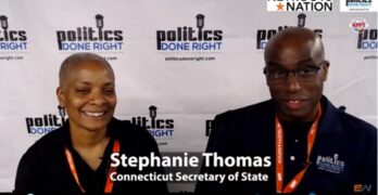 Stephanie Thomas, Connecticut Secretary of State, details her ascension and policy accomplishments.