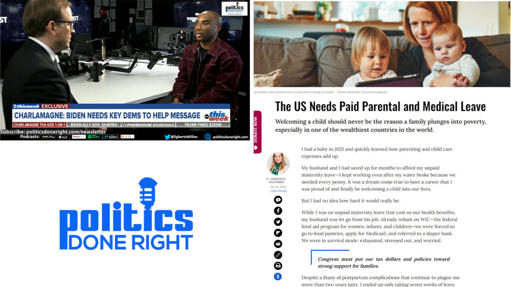 The US Needs Paid Parental and Medical Leave. Charlamagne tha God has words for Democrats.