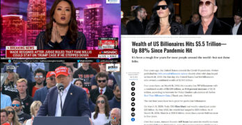 Billionaires' wealth's up 88% since pandemic. In defense of Fani Willis. Trump's bloodbath.