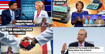 New journalism with Joy-Ann Reid - A French native schools us om healthcare - Yes, to single-payer.