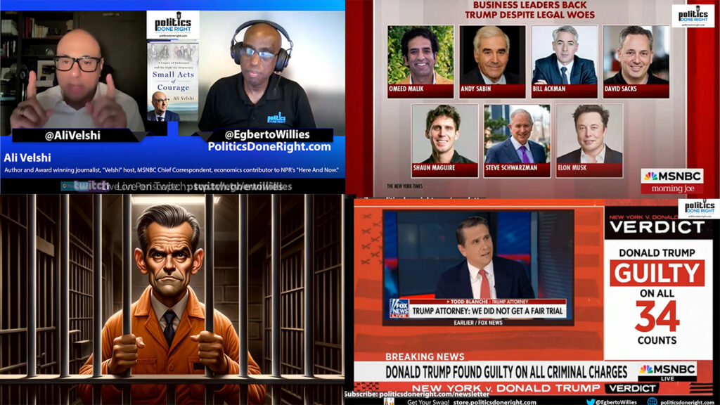 Donald Trump is a convicted felon. Billionaires are evil. Ali Velshi on journalism & more.