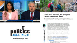 Kristen Welker's truth triggered an unhinged Lindsey Graham. Trickle Down Economics has failed!