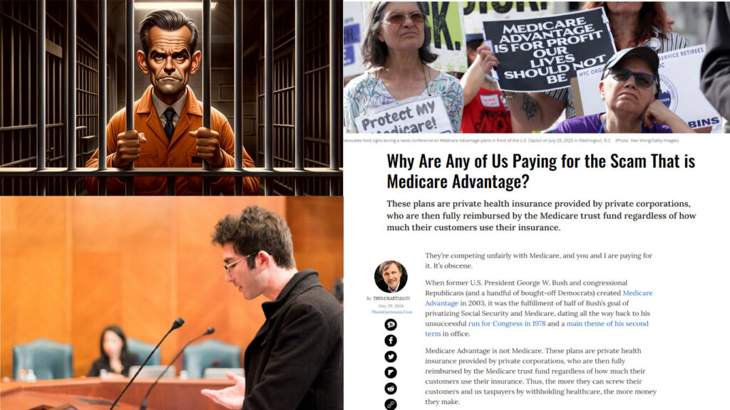 Trump guilty on all charges. Medicare Advantage Scam. Indivisible Houston Prez Daniel Cohen visits.