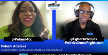 Pelumi Adeleke, Candidate for Harris County Appraisal District Board of Directors Place 3