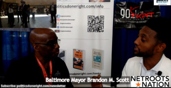 Brandon M. Scott, Baltimore Mayor, discusses his city and pushes back on Trump's DEI comment.