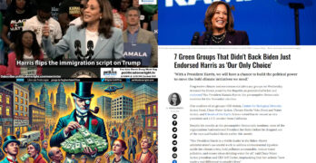 Green groups endorse Harris. Kamala Harris flips the immigration script. Health insurance subsidies.