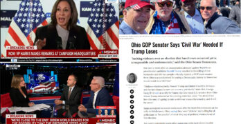 Harris hell of a Trump speech. Harris / Whitmer ticket? Ohio GOP Senator Says 'Civil War' Needed If ...