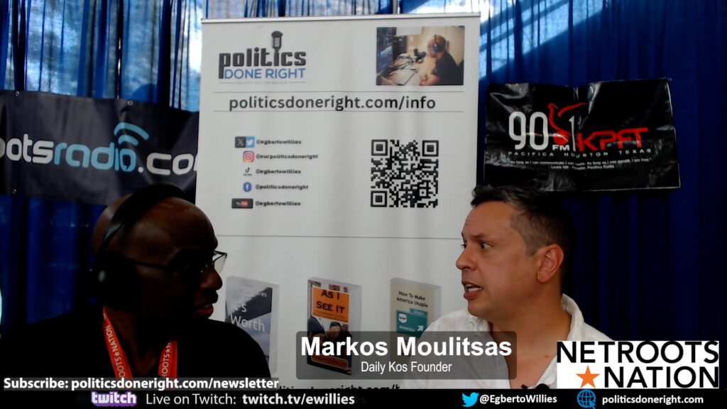 Markos Moulitsas, Daily Kos founder, discusses the state of American politics