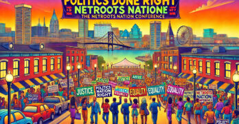 Politics Done Right is off to the Netroots Convention in Baltimore. Call (281)823-7747 to talk