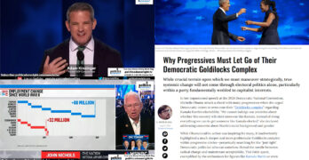 Kinzinger slams his GOP. Democrats create many more jobs than Republicans. Progressive goldilocks.