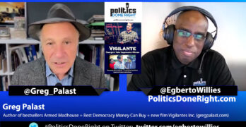 Greg Palast introduces his documentary Vigilantes Inc. It exposes GOP Vote & Democracy attacks.