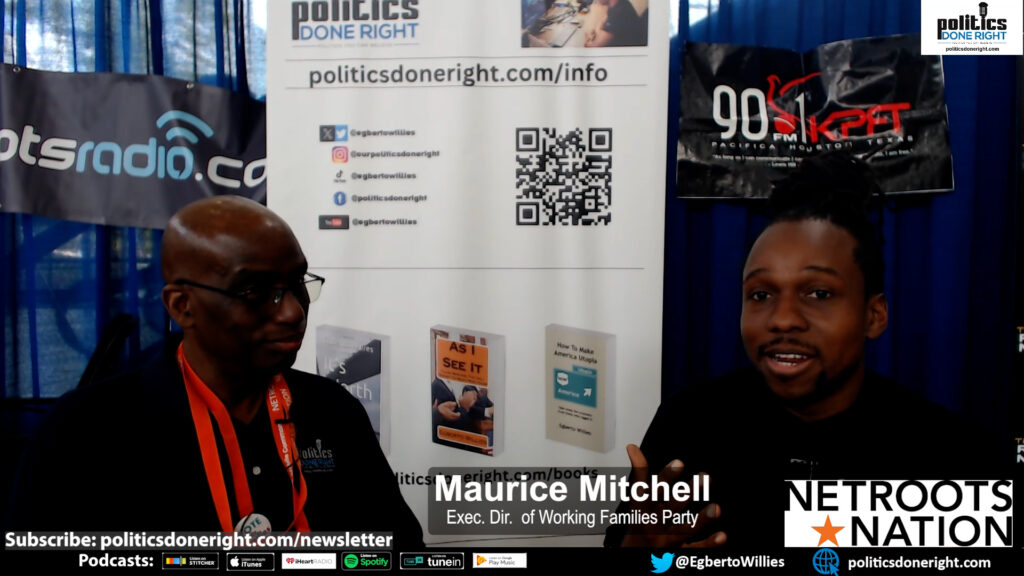 Maurice Mitchell, Exec. Dir. of the Working Families Party discusses winning the 2024 election.