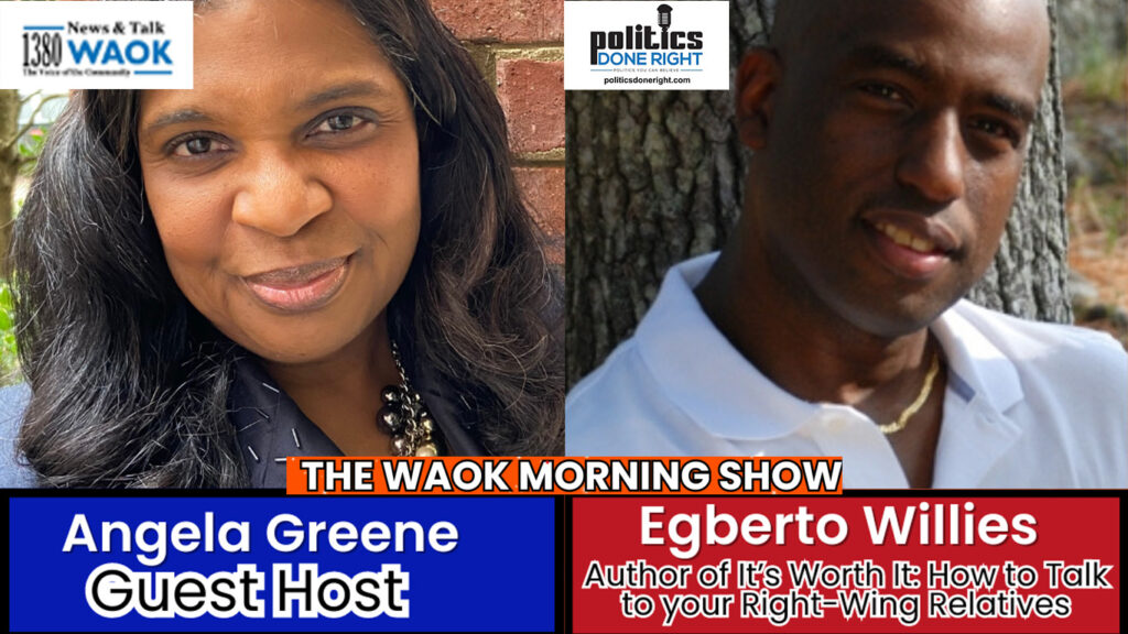 The WAOK Morning Show invited me to discuss the 2024 elections, Harris & Trump.