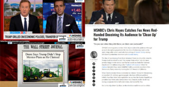 Chris Hayes exposed Fox News. Trump's small business ineptitude. Trump's John Deere lie exposed.