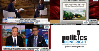 Trump's small business ineptitude. Trump called out for his John Deere Lie. Harris destroys Fox News