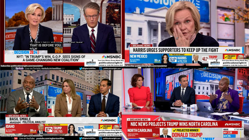 Democrats and demographic truths. Joy-Ann Reid, others exposed uncomfortable truth. McCaskill cries.