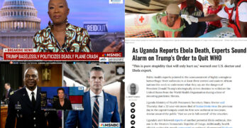 Joy-Ann Reid exposes Trump's DEI fake. Rachel Maddow contrasts Austin v Hegseth. Trump & Ebola.