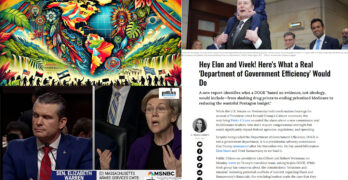 Warren exposes Hegseth. Oligarchy fears critically thinking Americans. Elon and Vivek, listen up!