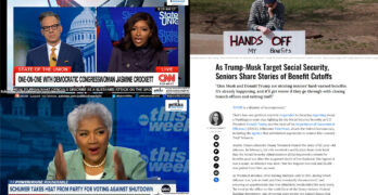 Donna Brazile scorches Dems. Rep. Jasmine Crockett schools media on Schumer. Social Security target.