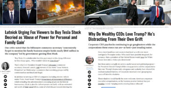 Why Do Wealthy CEOs Love Trump? Lutnick Urging Fox Viewers to Buy Tesla Stock.