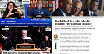 60 Minutes' Scott Pelley nails Trump. Judge Lina Hidalgo speaks. Democratic Party Emergency.