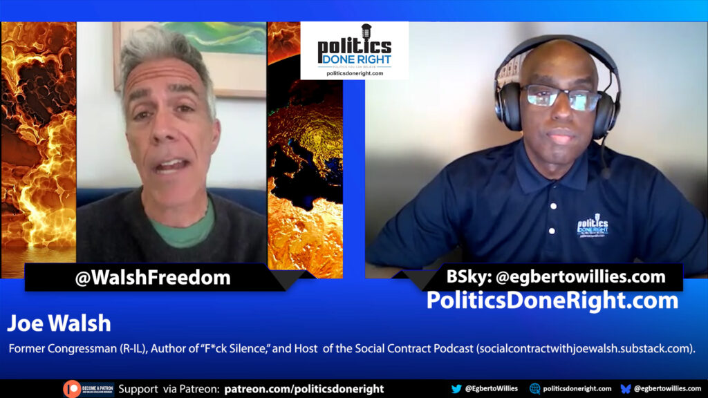 Joe Walsh on whether MAGA & the Republican Party will change or continue to be fooled by Trumpism