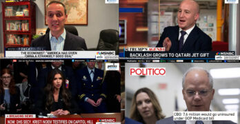 Lying DHS secretary called out. America in decline. CBO numbers released. Ignore 747 story, mostly!