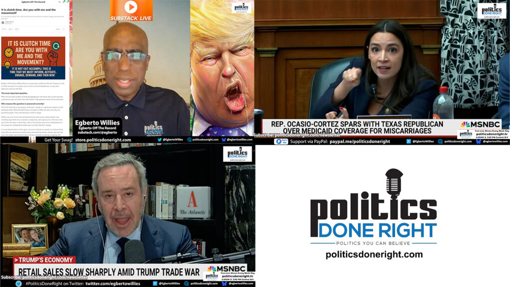 Media fixation on Biden is a distraction. Why they fear AOC. Frum blasts tariffs like no other