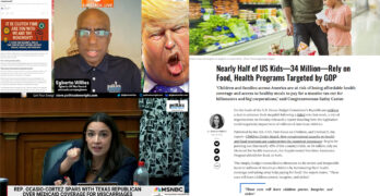 Purported family values party intend to starve kids. Why GOP fear AOC. MSM Biden obsession