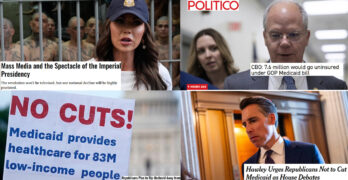 The truth is out, they are taking your health insurance and Medicaid away. Our decline is here.