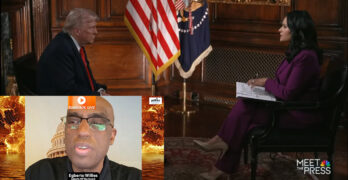 Meet The Press' Trump interview normalizes Tarrifs, Election, Inflation lies and invading countries