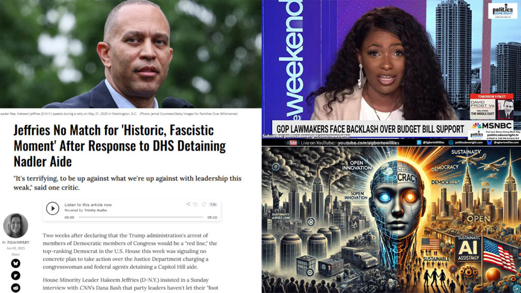AI is a great thing that we should embrace but ... Jasmine Crockett nails Joni Ernst and the GOP