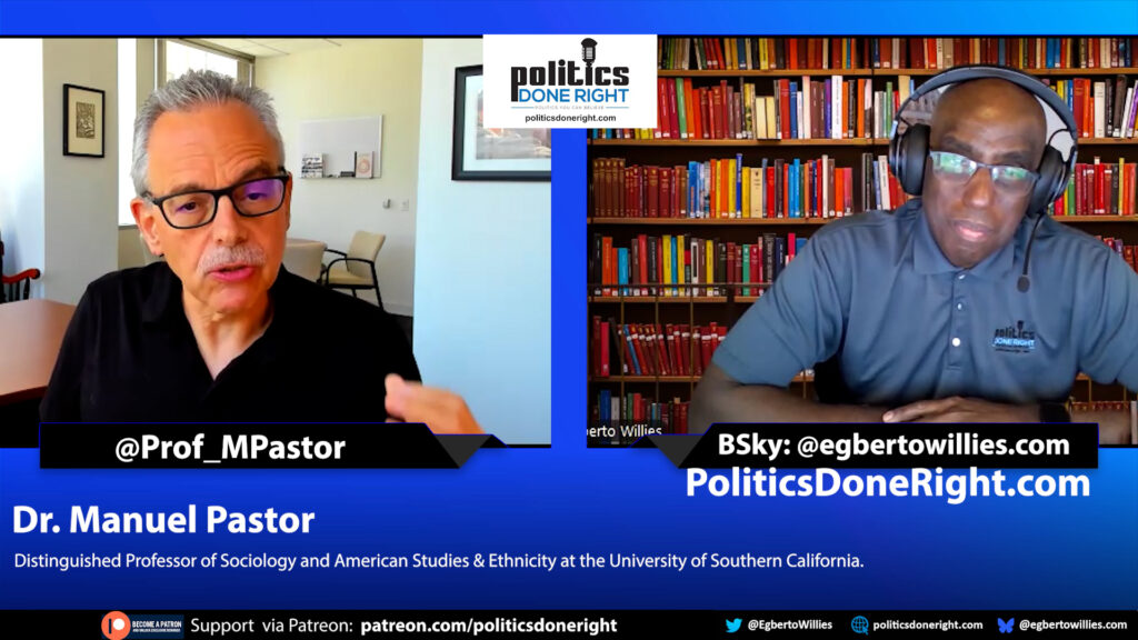 Dr. Manuel Pastor discusses the real ICE National Guard police disruption story in Los Angeles.