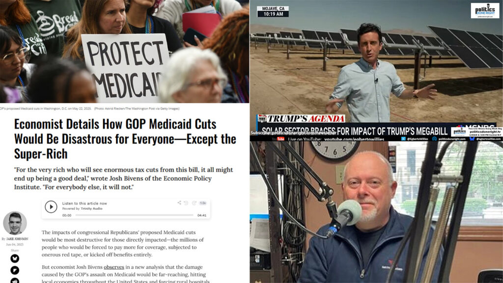 Economist Details How GOP Medicaid Cuts Would Be Disastrous for Everyone. Neil Aquino visits.