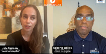 Former Fox News pundit Julie Roginsky talks about a mainstream media that coddles Trump