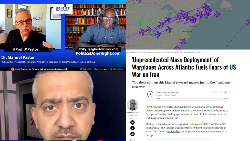 Indications Israel taking us to war. The real Los Angeles Story. Mehdi Hasan nails Western media!