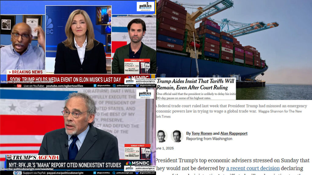 RFK Jr.'s MAHA Report is a fraud. Michael Steele nails journalists' naivete. Tariffs' stupidity