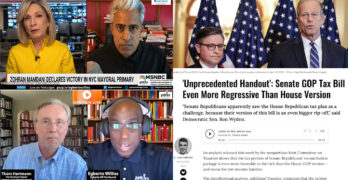 Senate GOP tax bill even more regressive than house version. Anand Giridharadas on Zohran Mamdani