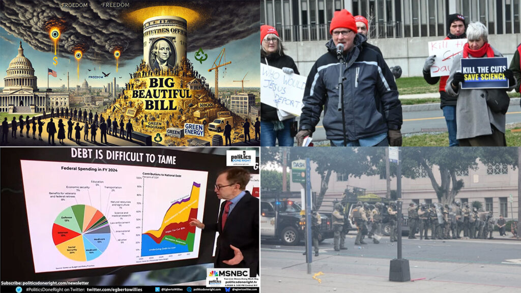Steve Rattner exposes GOP the budget busters. ChatGPT says Big Beautiful Bill's a disaster and more