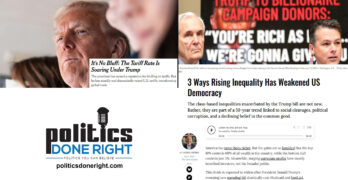 3 ways rising inequality has weakened US Democracy. The dirty little secret on tariffs
