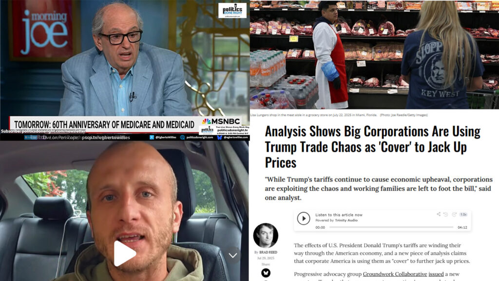 Jacked up prices not only from tariffs. OBBB worse for white MAGA. Immigration fiasco is our fault.
