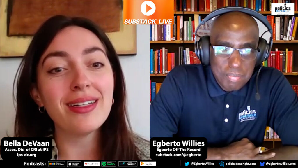 Assoc Dir of CRI at IPS, Bella DeVaan, discusses billionaire's failure to honor their commitments