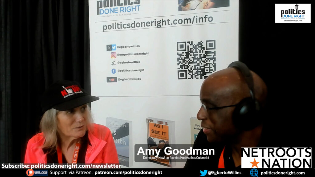 Democracy Now!'s Amy Goodman discusses the current events and the need for Independent Media