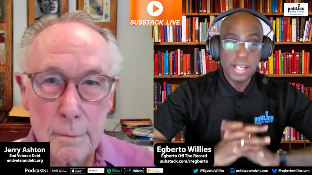 Jerry Ashton, End Veteran Debt founder, discusses the state of veteran debt and how his 501c3 helps.