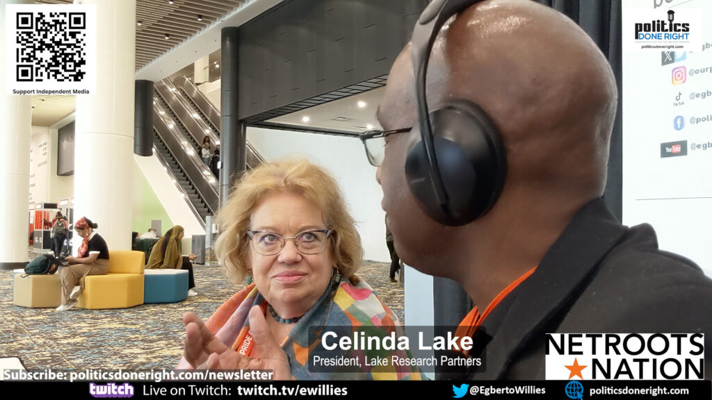 Pollster Celinda Lake - We stand smack damn in the middle of fascism