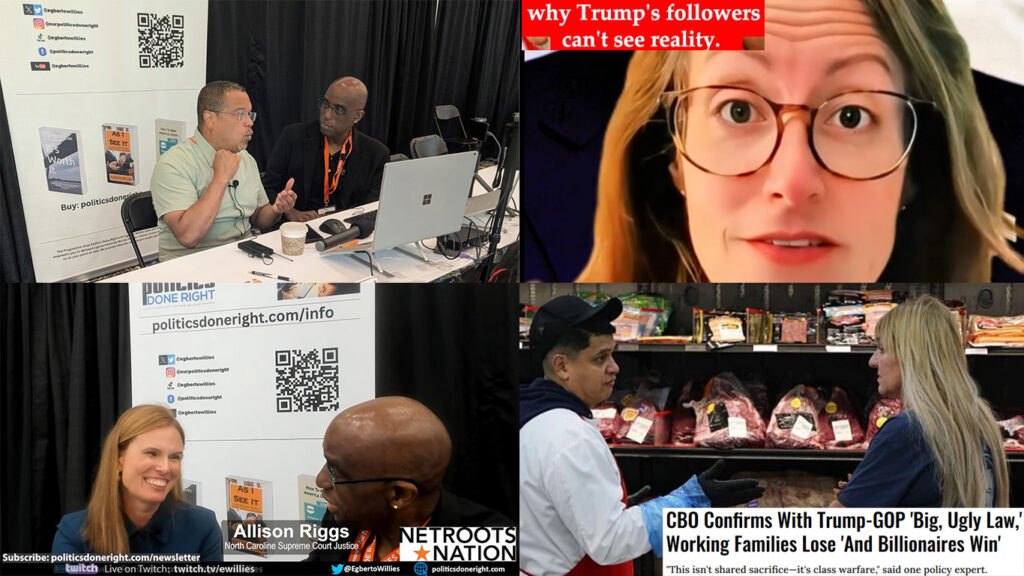 Progressives Keith Ellison and Allison Riggs detail the fight. CBO confirms OBBB hard on the poor!