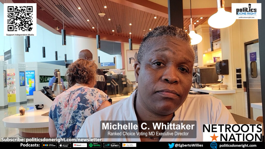 Ranked Choice Voting MD Exec. Dir. Michelle Whittaker on our bipartisan redistricting reality